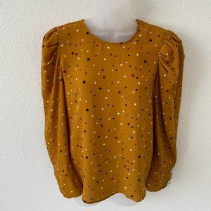 Lily White Polka Dot Blouse